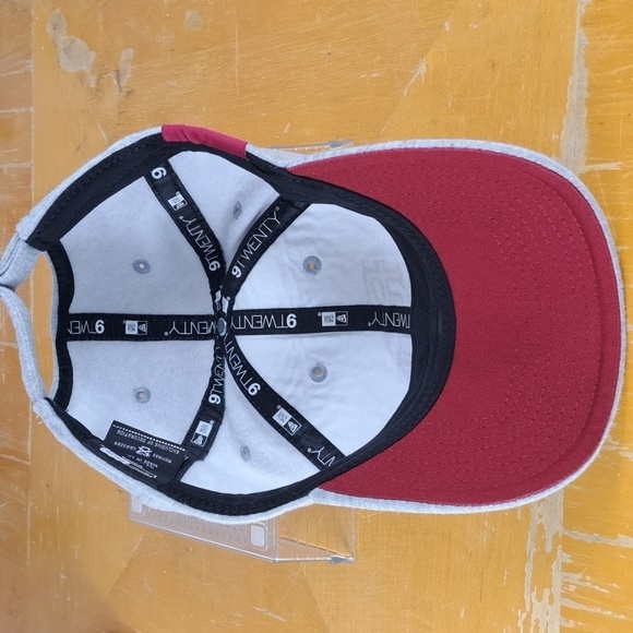 New Era 9twenty FSU embroidered women's soft shell gray & garnet pull tab hat - Picture 6 of 7